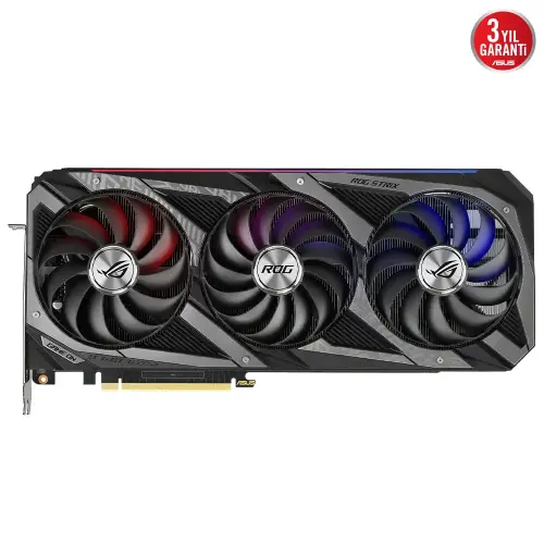 Asus ROG Strix GeForce RTX 3070 V2 OC ROG-STRIX-RTX3070-O8G-V2-GAMING 8GB GDDR6 256Bit DX12 Gaming (Oyuncu) Ekran Kartı