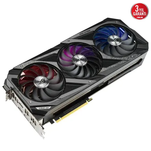 Asus ROG Strix GeForce RTX 3070 V2 OC ROG-STRIX-RTX3070-O8G-V2-GAMING 8GB GDDR6 256Bit DX12 Gaming (Oyuncu) Ekran Kartı