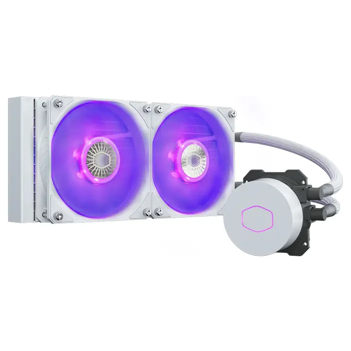 Cooler Master MasterLiquid ML240L V2 RGB White Edition MLW-D24M-A18PC-RW 240mm İşlemci Sıvı Soğutucu