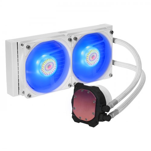 Cooler Master MasterLiquid ML240L V2 RGB White Edition MLW-D24M-A18PC-RW 240mm İşlemci Sıvı Soğutucu
