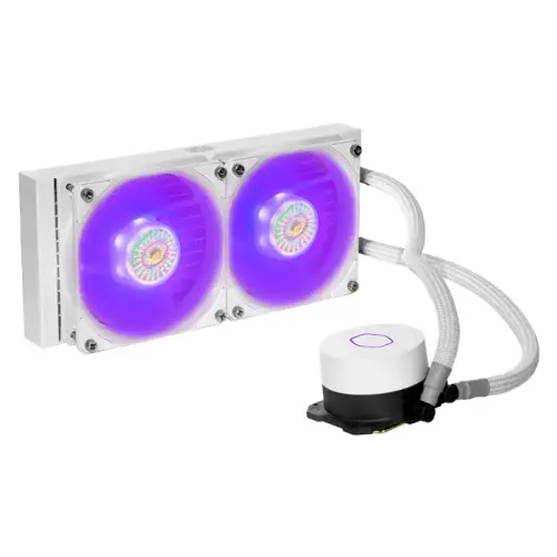 Cooler Master MasterLiquid ML240L V2 RGB White Edition MLW-D24M-A18PC-RW 240mm İşlemci Sıvı Soğutucu