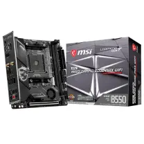 MSI MPG B550I GAMING EDGE MAX WIFI AMD B550 Soket AM4 DDR4 4600(OC)MHz Mini-ITX Gaming (Oyuncu) Anakart