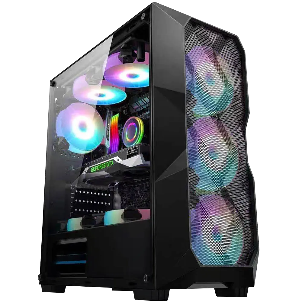 Hiper Zelda 4x120mm ARGB Gaming ATX Kasa 500W