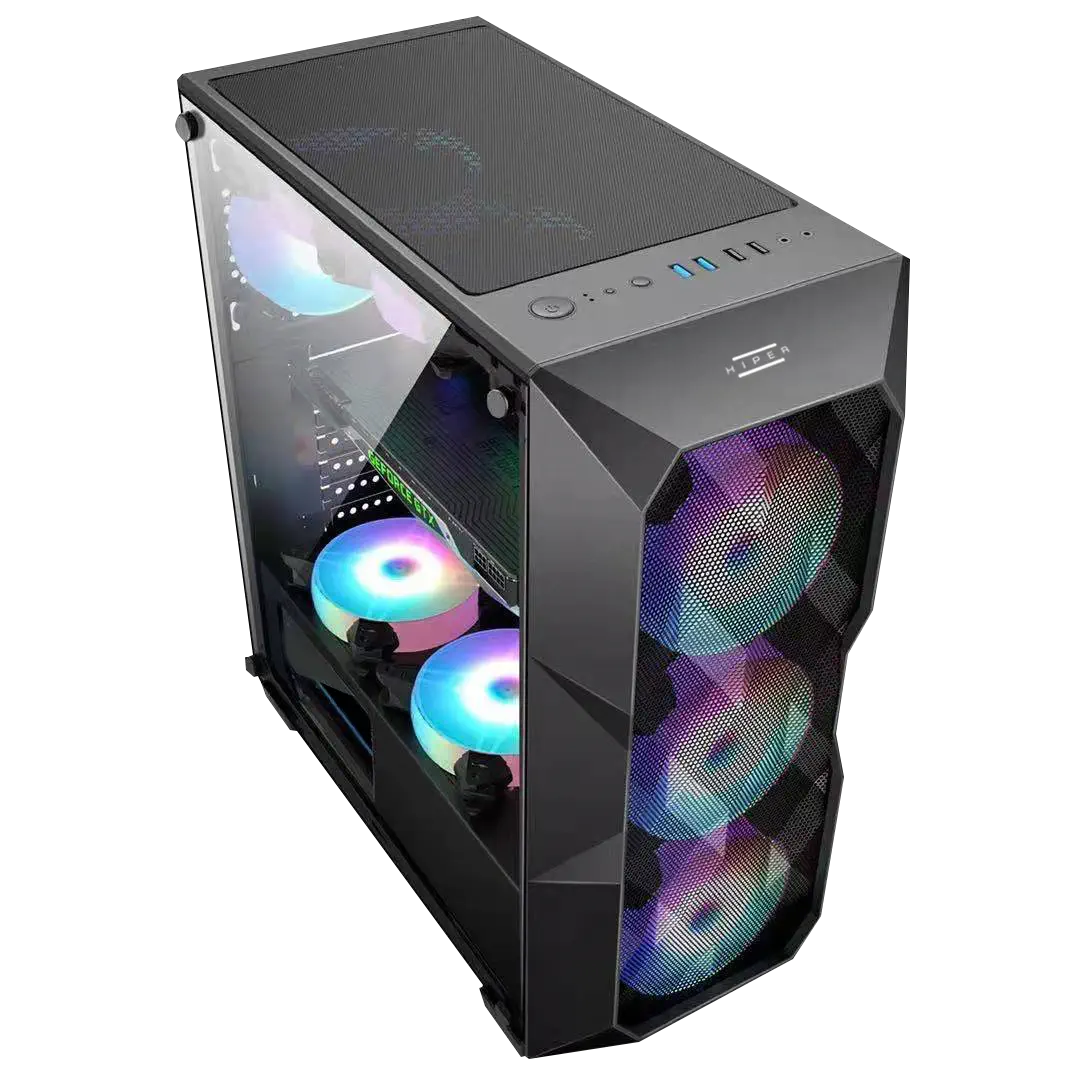 Hiper Zelda 4x120mm ARGB Gaming ATX Kasa 500W