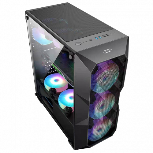 Hiper Zelda 4x120mm ARGB Gaming ATX Kasa 500W