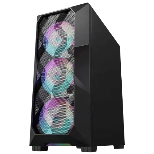 Hiper Zelda 4x120mm ARGB Gaming ATX Kasa 500W