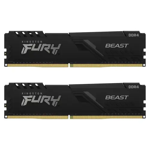 Kingston Fury Beast KF432C16BBK2/16 16GB (2x8GB) DDR4 3200MHz CL16 Siyah Gaming Ram (Bellek)