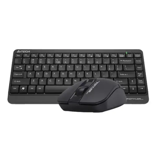 A4 Tech FG1112 Black TR Q USB 2.4G Siyah Kablosuz Mini Klavye Mouse Set