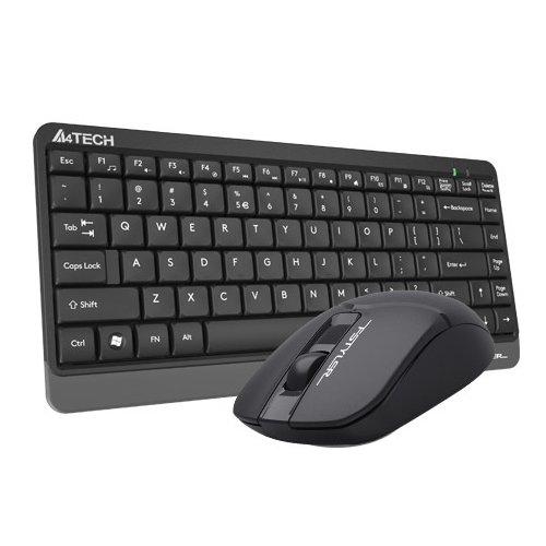 A4 Tech FG1112 Black TR Q USB 2.4G Siyah Kablosuz Mini Klavye Mouse Set