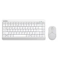 A4 Tech FG1112 White TR Q USB 2.4G Beyaz Kablosuz Mini Klavye Mouse Set