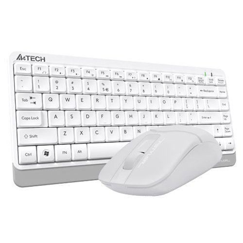 A4 Tech FG1112 White TR Q USB 2.4G Beyaz Kablosuz Mini Klavye Mouse Set