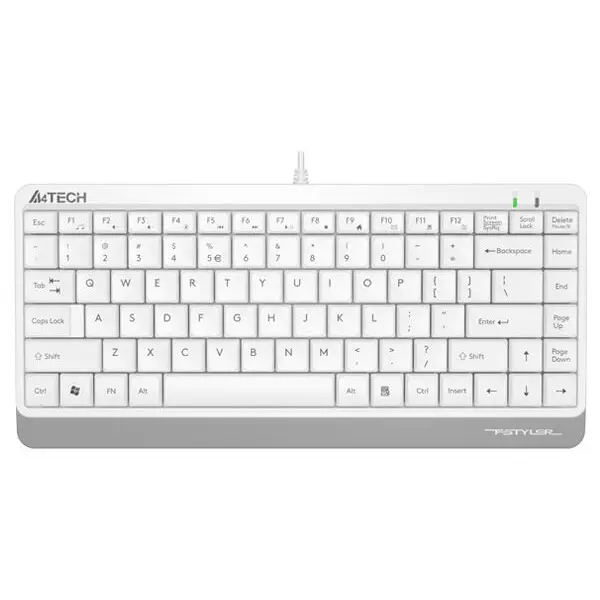 A4 Tech FK11 White TR Q USB Beyaz Kablolu Klavye