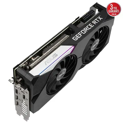 Asus Dual GeForce RTX 3070 V2 OC DUAL-RTX3070-O8G-V2 8GB GDDR6 256Bit DX12 Gaming (Oyuncu) Ekran Kartı