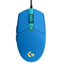 Logitech G102 LightSync Blue 910-005801 8000DPI 6 Tuş Optik RGB Mavi Kablolu Gaming (Oyuncu) Mouse