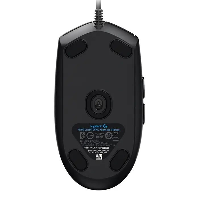 Logitech G G102 LightSync RGB Aydınlatmalı 8.000 DPI Kablolu Siyah Oyuncu Mouse - 910-005823
