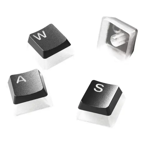 SteelSeries PrismCaps 60218 Double Shot PBT Siyah İngilizce Klavye Tuş Düzeni