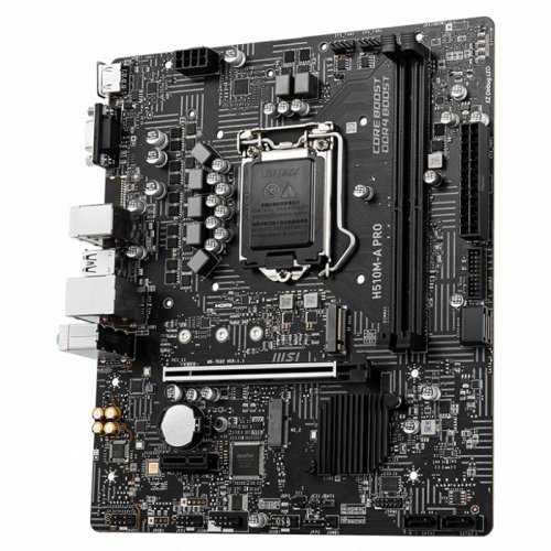 MSI H510M-A PRO Intel H510 Soket 1200 DDR4 3200MHz mATX Gaming (Oyuncu) Anakart