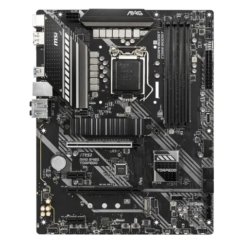 MSI MAG B460 TORPEDO Intel B460 Soket 1200 DDR4 2933MHz ATX Gaming (Oyuncu) Anakart