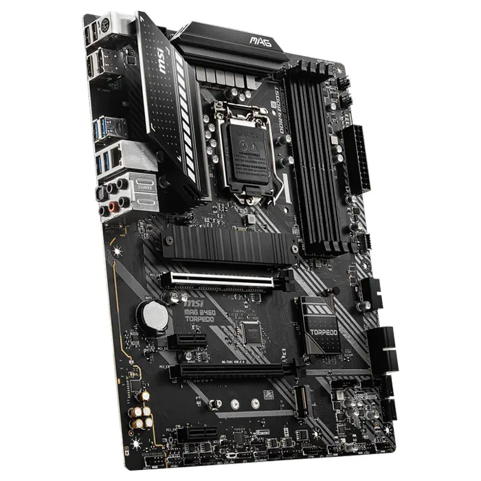 MSI MAG B460 TORPEDO Intel B460 Soket 1200 DDR4 2933MHz ATX Gaming (Oyuncu) Anakart
