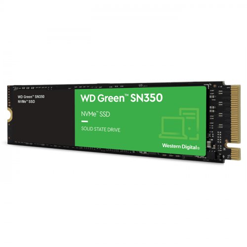 WD Green SN350 WDS240G2G0C 240GB 2400/900MB/s PCIe NVMe M2 SSD Disk