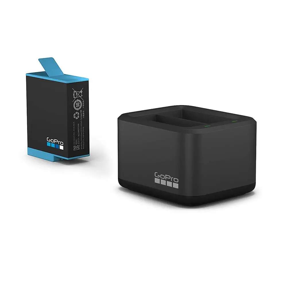 GoPro Hero9 için İkili Şarj Cihazı ve Batarya - 5GPR/ADDBD-001