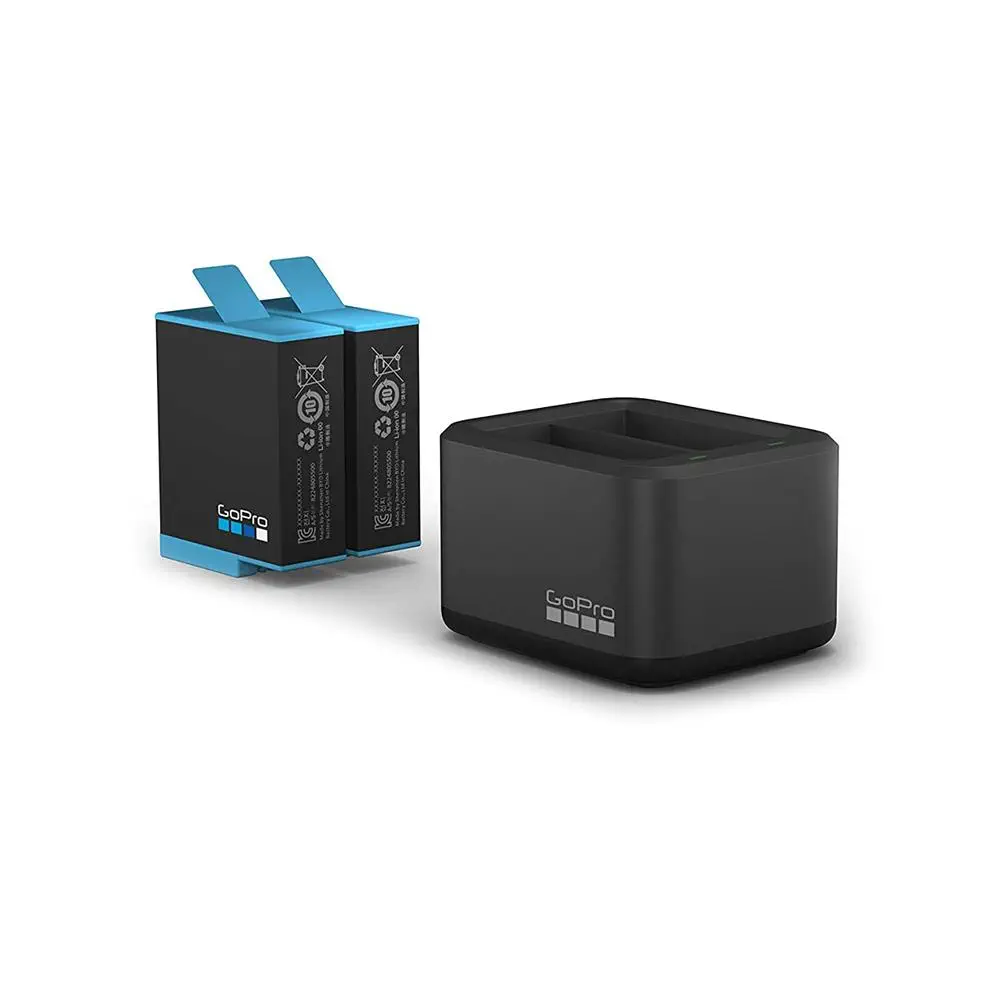 GoPro Hero9 için İkili Şarj Cihazı ve Batarya - 5GPR/ADDBD-001
