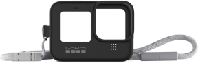 GoPro Hero9 Bileklik + Boyunluk Siyah - 5GPR/ADSST-001