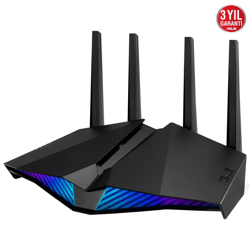 ASUS DSL-AX82U WiFi6 Dual-Band AiProtection Gaming (Oyuncu) Modem Router