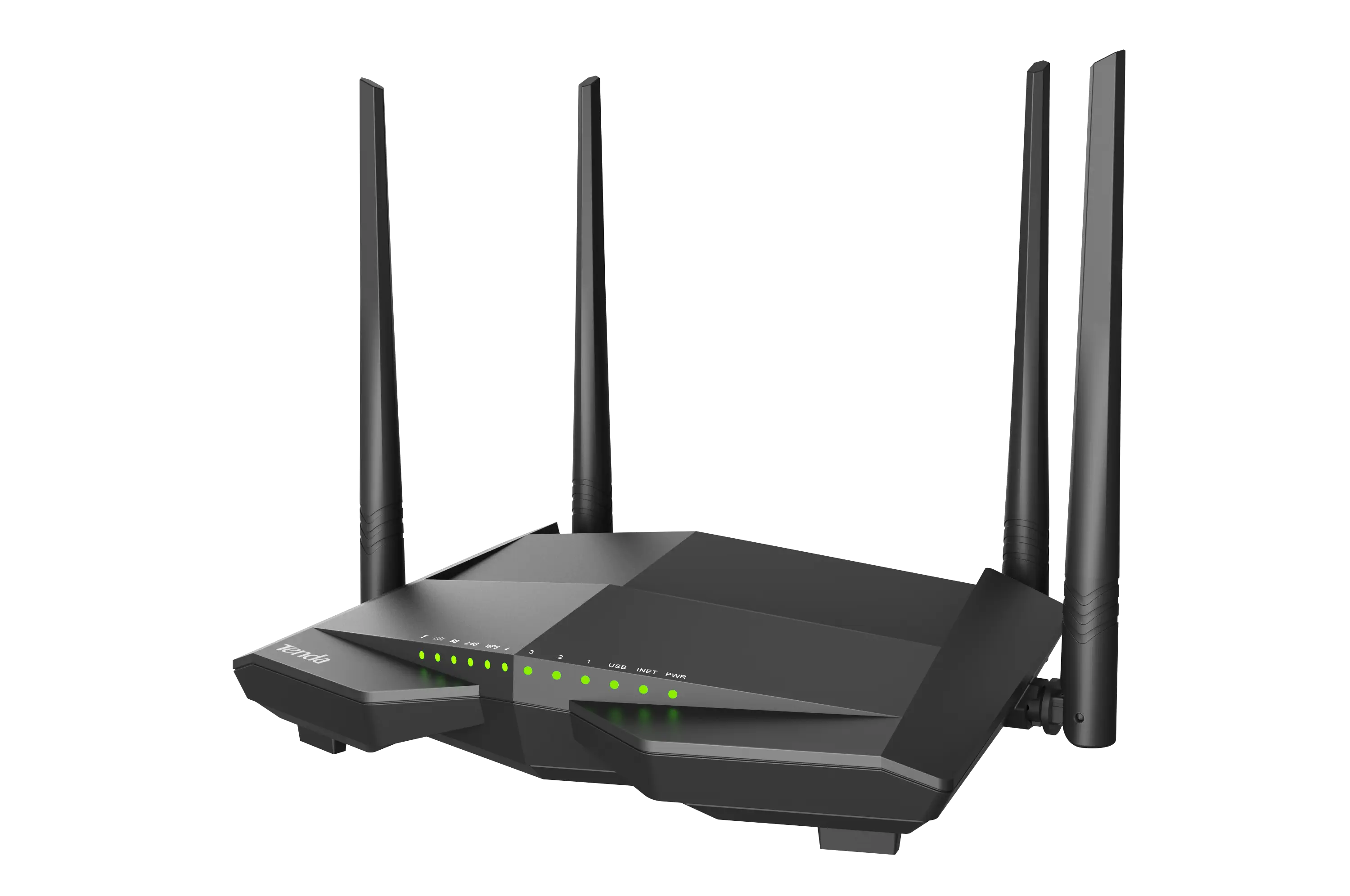 Tenda V12 AC1200 Dualband 4 Port VDSL/ADSL Kablosuz Modem Router