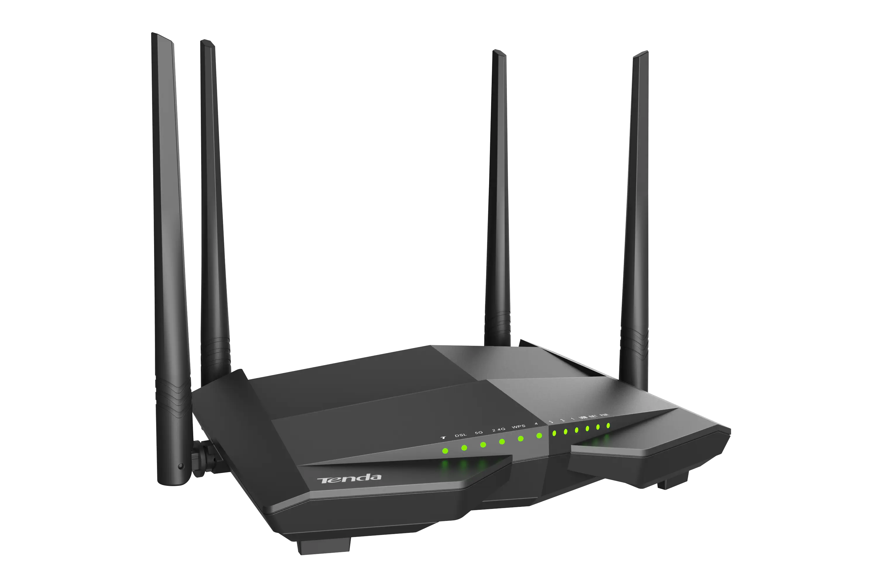 Tenda V12 AC1200 Dualband 4 Port VDSL/ADSL Kablosuz Modem Router