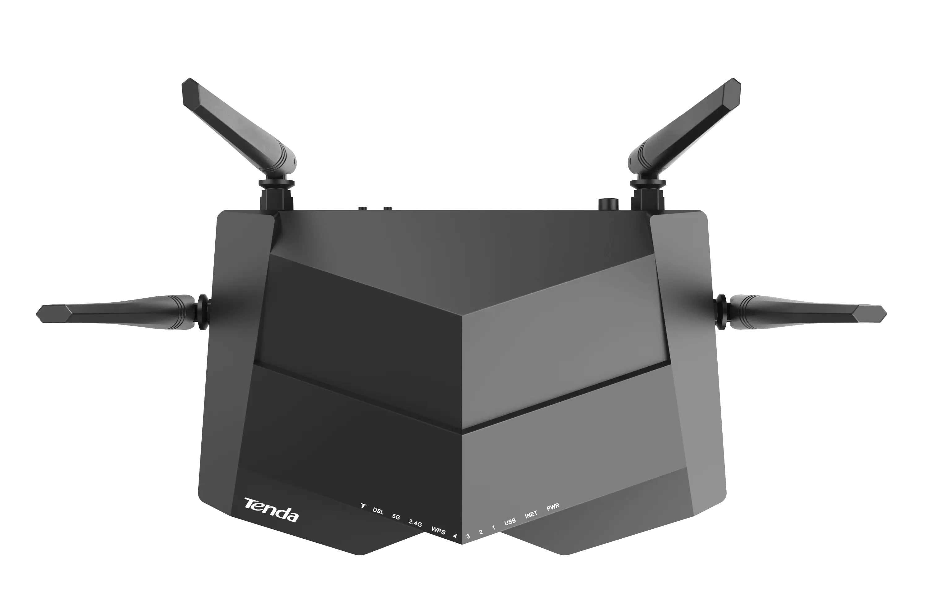 Tenda V12 AC1200 Dualband 4 Port VDSL/ADSL Kablosuz Modem Router