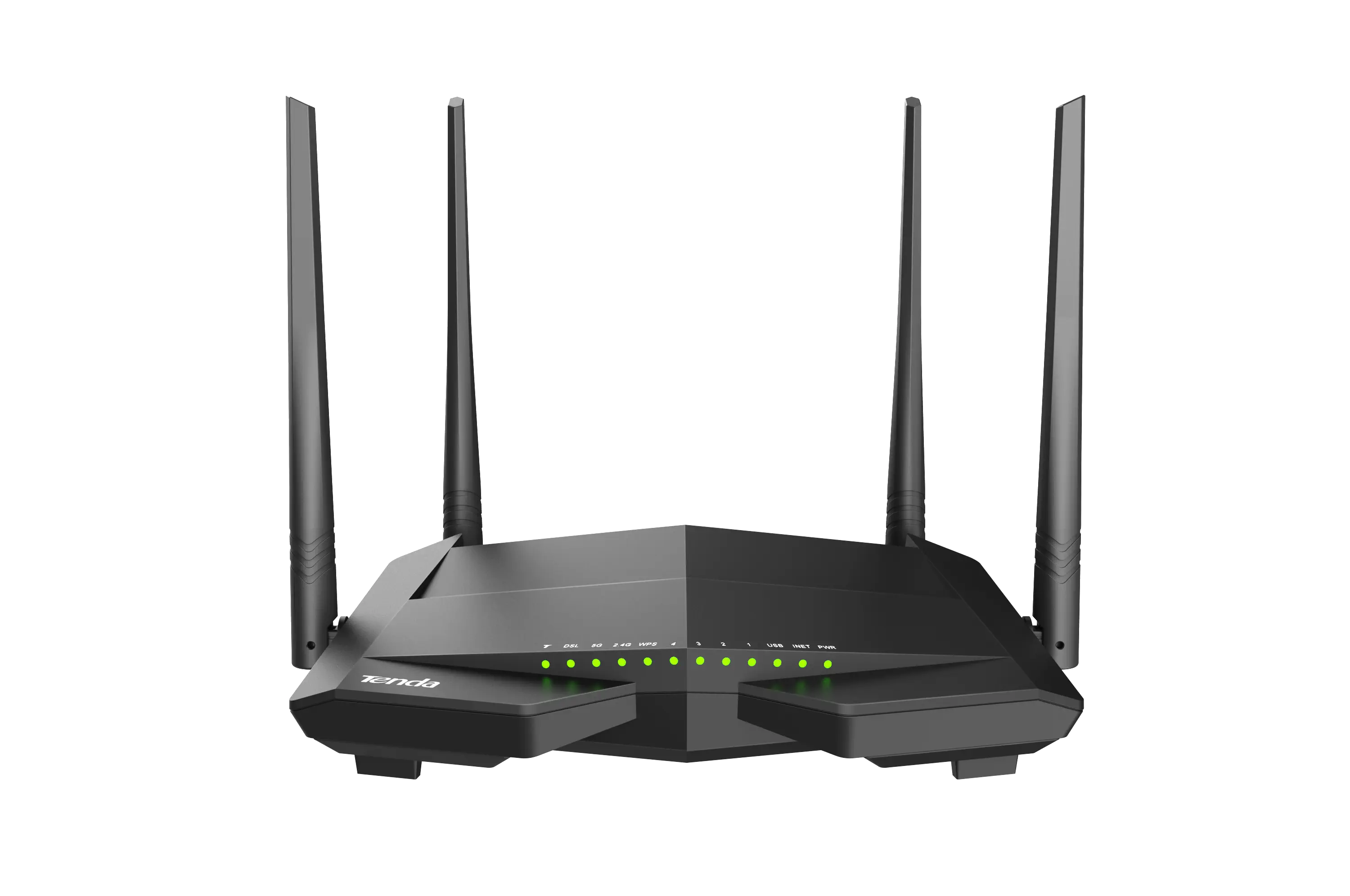 Tenda V12 AC1200 Dualband 4 Port VDSL/ADSL Kablosuz Modem Router