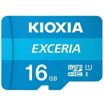 Kioxia Exceria LMEX1L016GG2 16GB 100MB/s Okuma Hızlı MicroSD Hafıza Kartı
