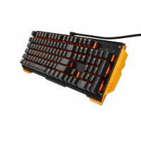 James Donkey 619S Sarı Aydınlatmalı Black/Blue Switch İng Q USB Gaming 104 Tuş Mekanik Klavye