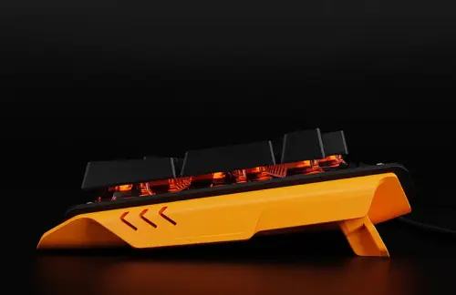James Donkey 619S Sarı Aydınlatmalı Black/Blue Switch İng Q USB Gaming 104 Tuş Mekanik Klavye