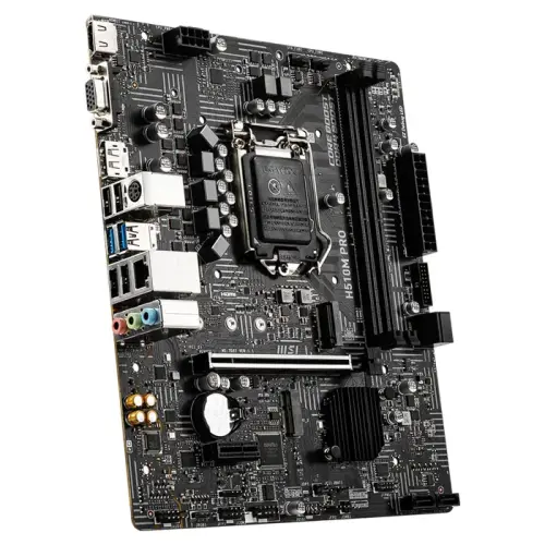 MSI H510M PRO Intel H510 Soket 1200 DDR4 3200MHz mATX Gaming (Oyuncu) Anakart