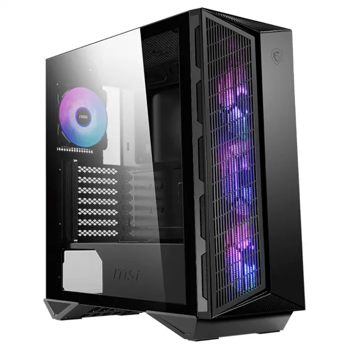 MSI MPG GUNGNIR 111R USB 3.2 Temperli Cam ATX Mid-Tower Gaming (Oyuncu) Kasa