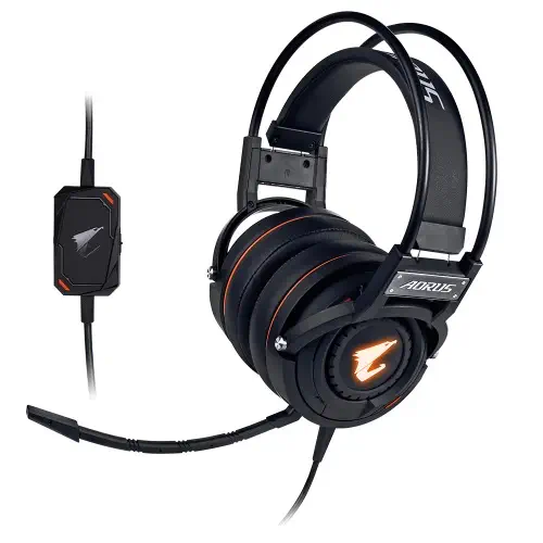 Gigabyte Aorus H5 RGB Stereo Mikrofonlu Kablolu Gaming (Oyuncu) Kulaklık