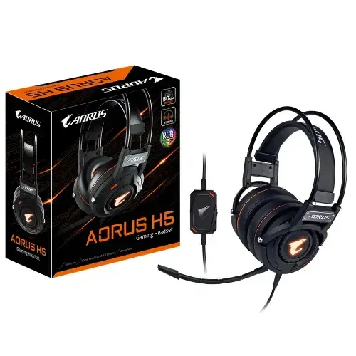 Gigabyte Aorus H5 RGB Stereo Mikrofonlu Kablolu Gaming (Oyuncu) Kulaklık