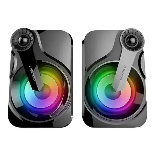 Mikado MD-BT28 2+1 12W USB RGB LED Gaming Speaker