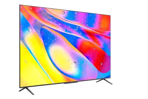 TCL 50C725 50″ 126 Ekran Dahili Uydu Alıcılı 4K Ultra HD Android Smart QLED TV