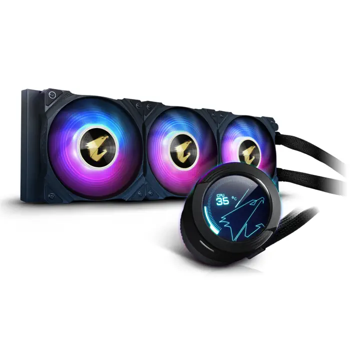 Gigabyte Aorus WaterForce X 360 ARGB 360mm İşlemci Sıvı Soğutucu