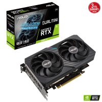 Asus Dual GeForce RTX 3060 Ti V2 MINI DUAL-RTX3060TI-8G-MINI-V2 8GB GDDR6 256Bit DX12 Gaming (Oyuncu) Ekran Kartı