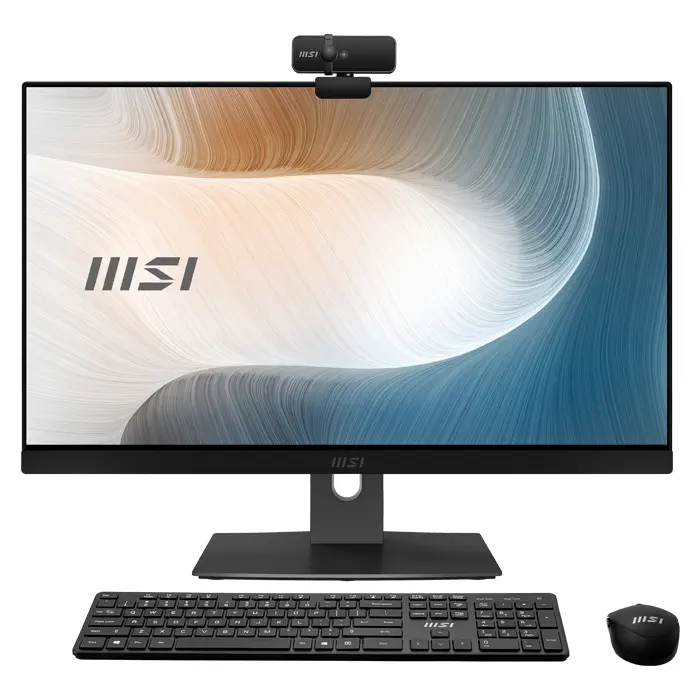 MSI Modern AM241P 11M-071XTR i5-1135G7 8GB 1TB HDD 256GB SSD 23.8” Full HD FreeDOS All In One PC