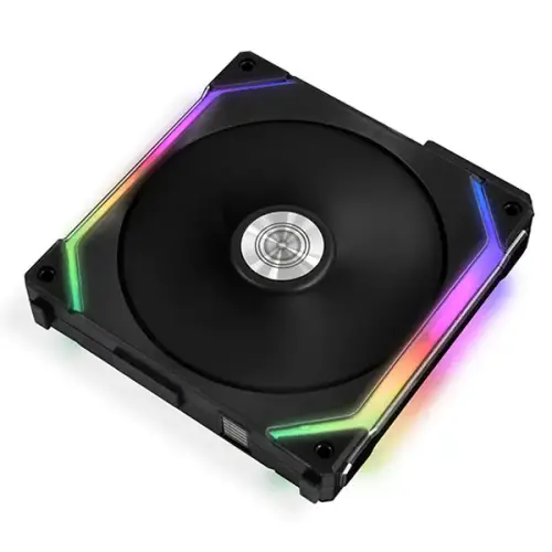 Lian Li UNI Fan SL140 Black 2x140mm RGB PWM Siyah Kasa Fanı