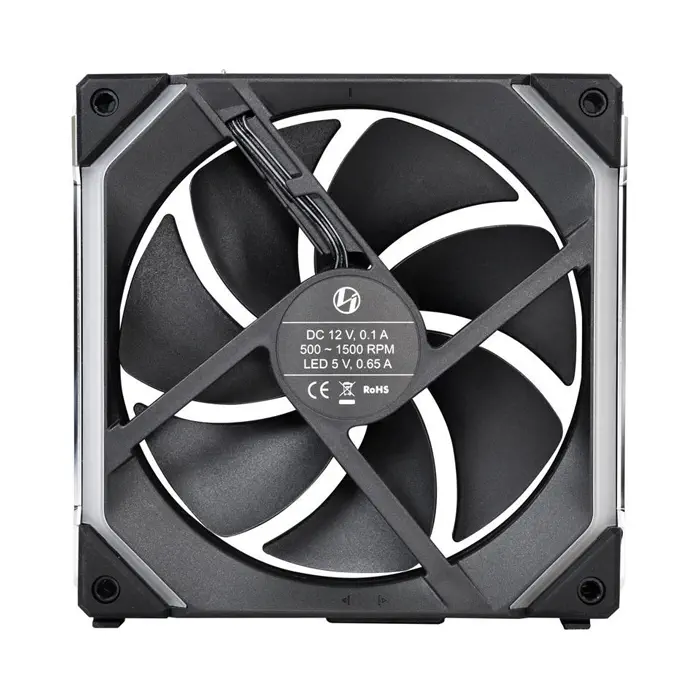 Lian Li UNI Fan SL140 Black 2x140mm RGB PWM Siyah Kasa Fanı