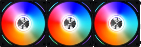 Lian Li UNI Fan AL120 Black AL120-3B 3x120mm RGB PWM Siyah Kasa Fanı