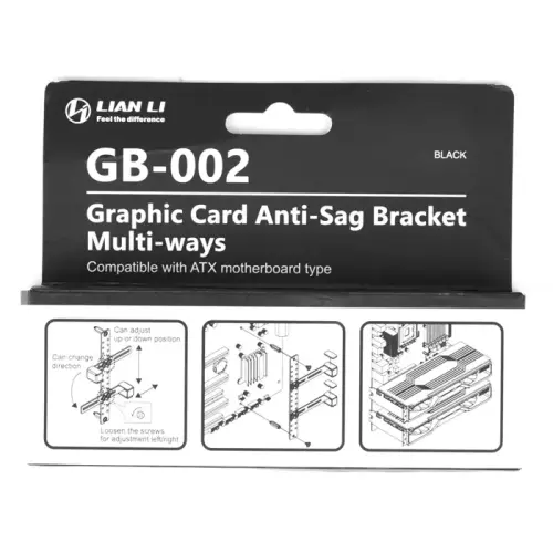 Lian Li GB-002 Sarkma Önleyici Ekran Kartı Destek Braketi (G89.GB-002X.00)