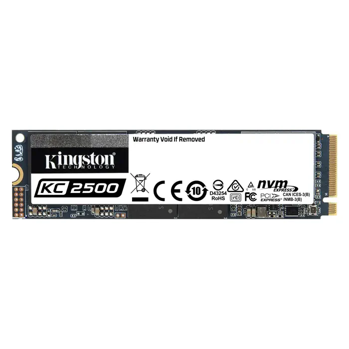 Kingston KC2500 SKC2500M8/1000G 1TB 3500/2900MB/s NVMe PCIe M.2 SSD Disk