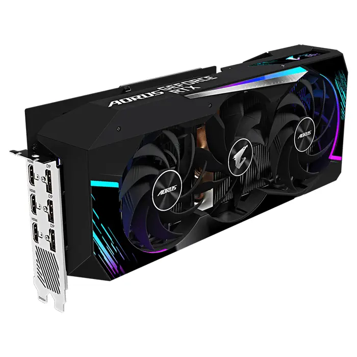 Gigabyte Aorus GeForce RTX 3080 Ti Master 12G LHR GV-N308TAORUS M-12GD 12GB GDDR6X 384Bit DX12 Gaming (Oyuncu) Ekran Kartı
